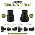 Adaptador herramienta–aspirador para extracción de polvo – A medida