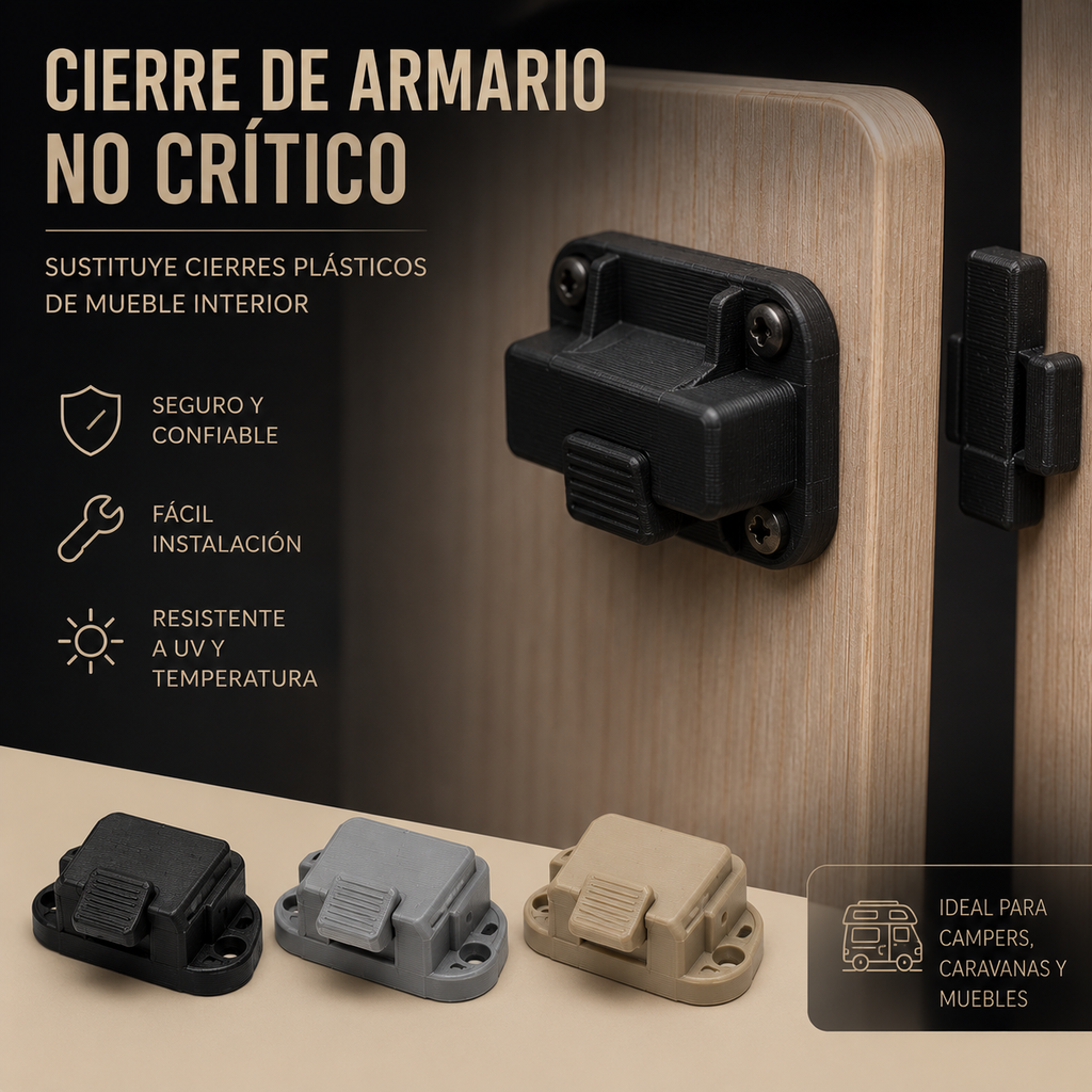 Cierre de repuesto para armario camper – A medida