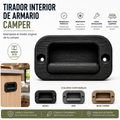 Tirador interior para armario camper – Recambio impreso en 3D